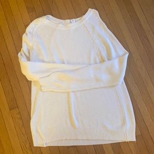 Off white long sleeve sweater